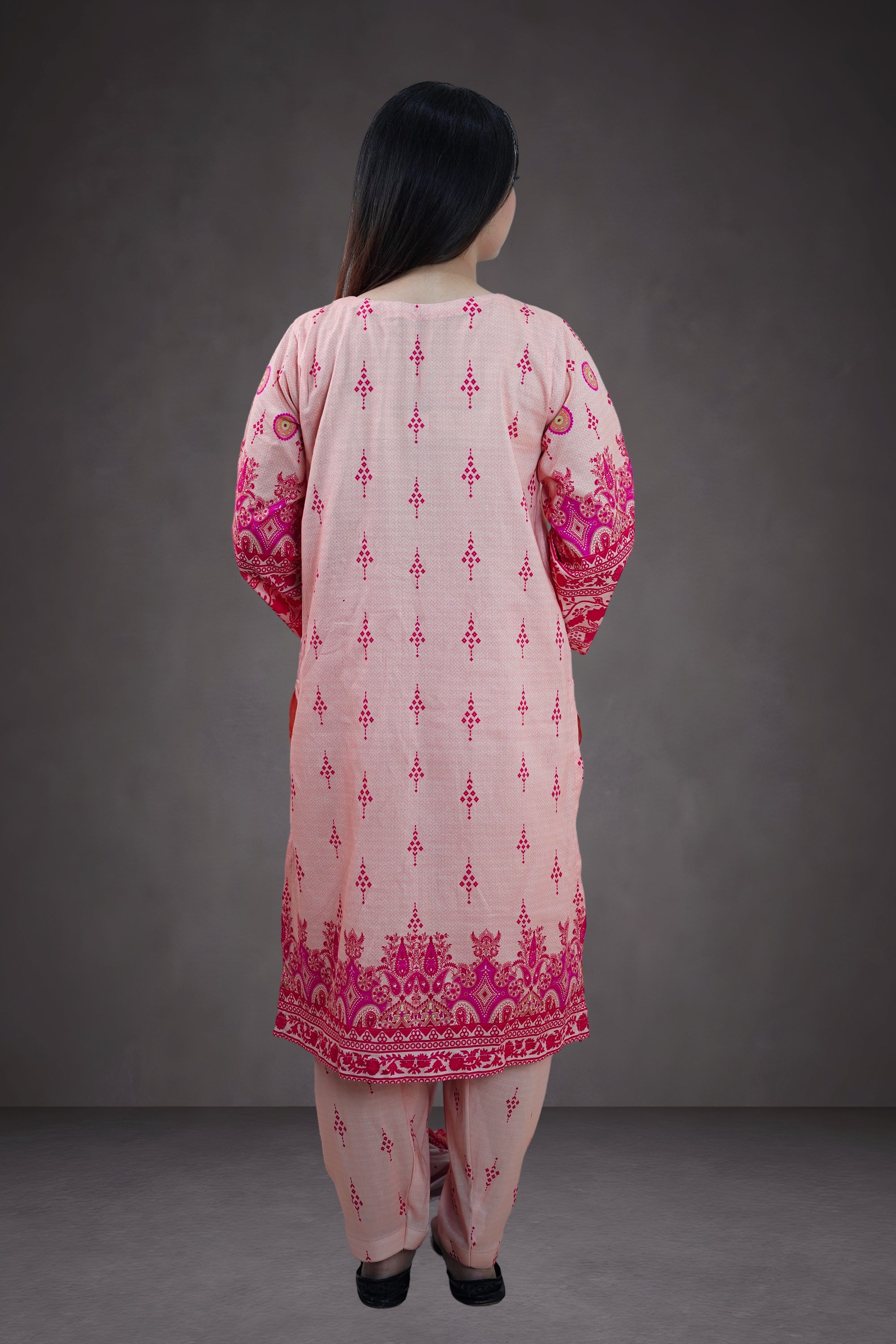 Blush Radiance 3-Piece Lawn Suit Unstitched (A-125)